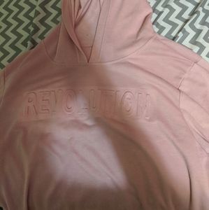 Hooded long sleeve shirt